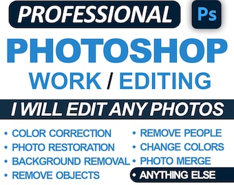 Photo Editing Photoshop Editing Service Photo Retouch Background Removal Add People Remove People Merge Photo Restoration
