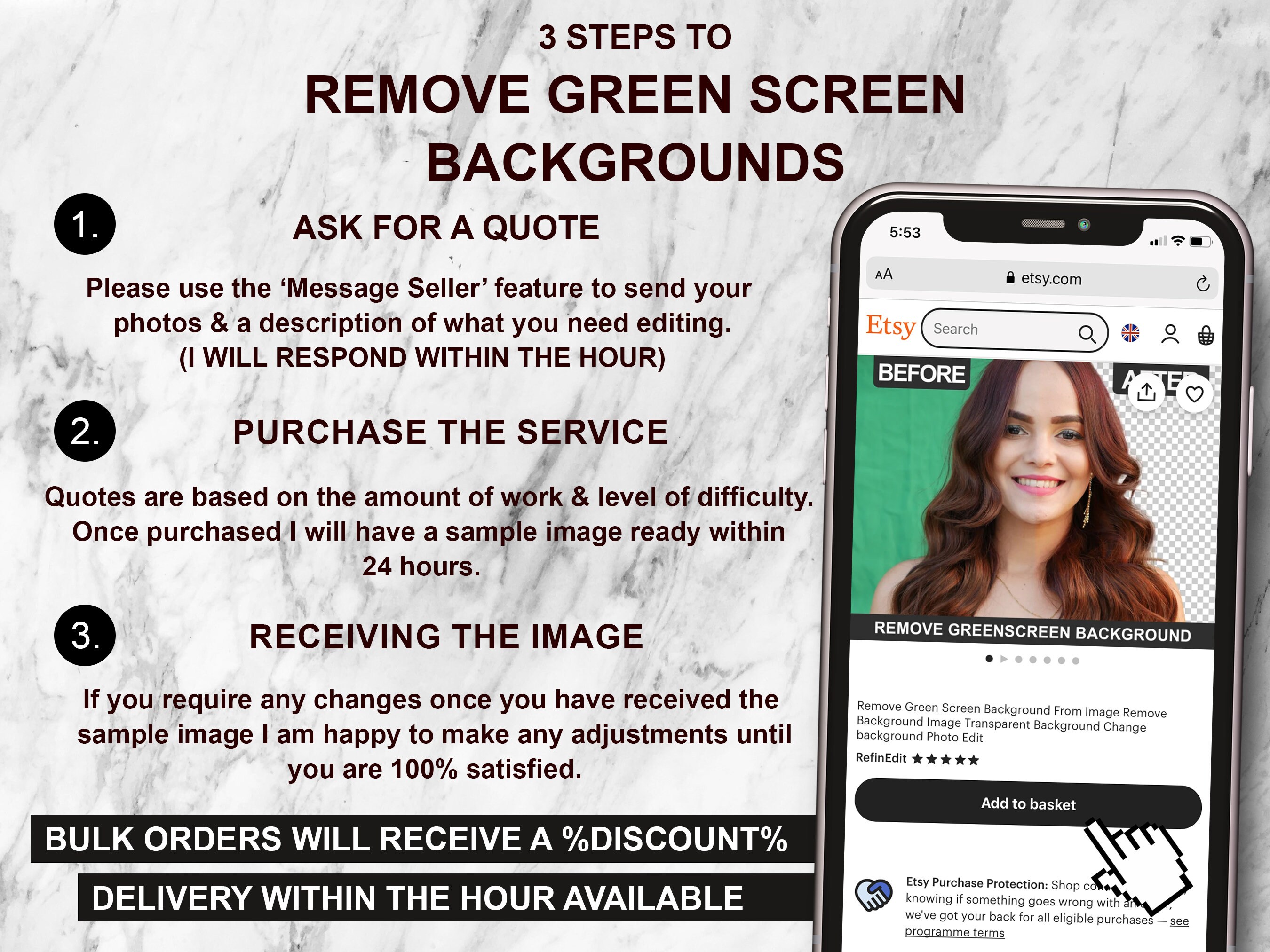 Remove Green Screen Background From Image Remove Background Etsy