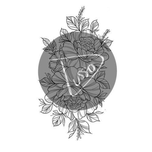 Floral forearm unique tattoo piece #2