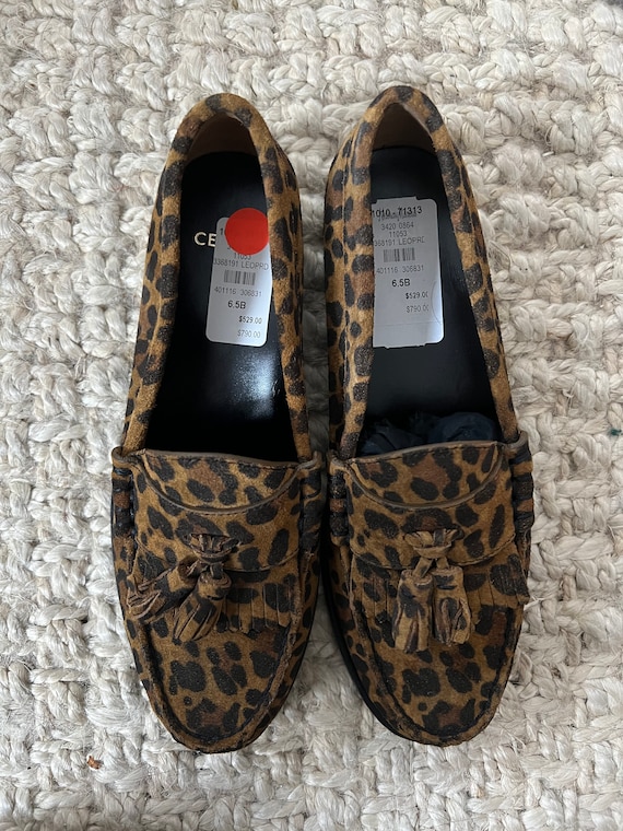 Celine Leopard Loafers - Gem
