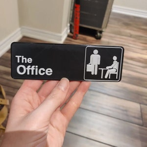 The Office TV Show Sign for Door or Wall | 3D Printed Sign from tv Show “The Office”