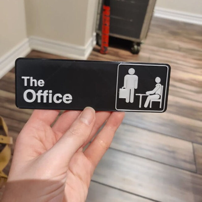 The Office TV Show Sign for Door or Wall 3D Printed Sign - Etsy