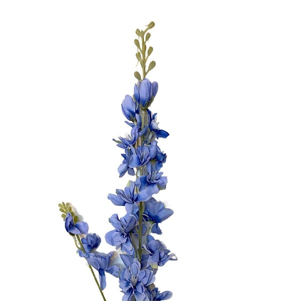 Artificial Delphinium Blue Delphinium Supplies Greenery For Artificial Flower Arrangement Artificial Delphinium Silk Flowers Faux Flowers