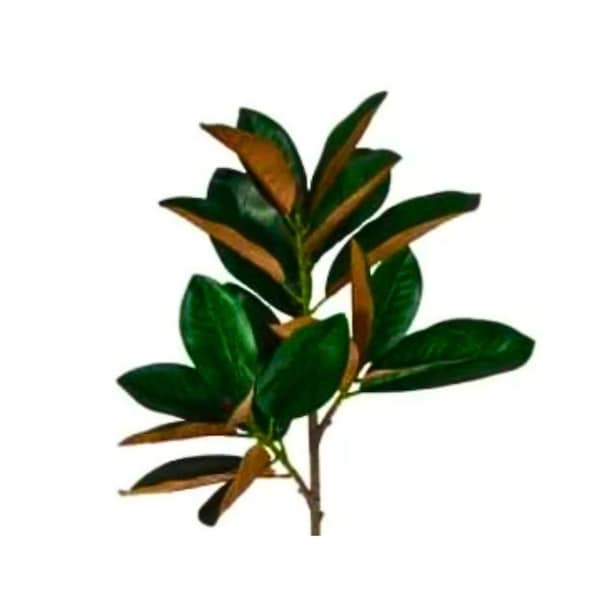 Magnolia leaves Artificial Flower Supplies for Home Decor Wreath Making Supplies Artificial Greenery for Farmhouse Decor Kitchen Silk Plant