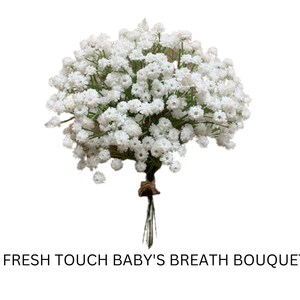 Artificial Babies Breath Flowers 16pcs Fake Babies Breathwhite