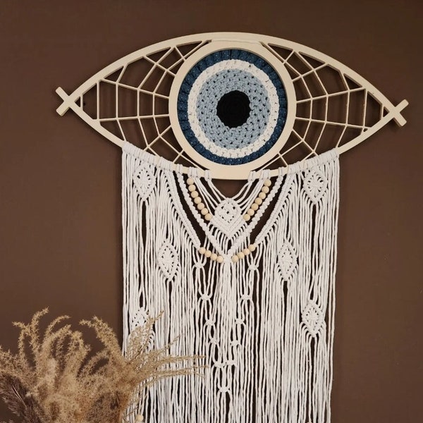 Traumfänger Blueeye "Evil Eye" Beschützer Wandbehang