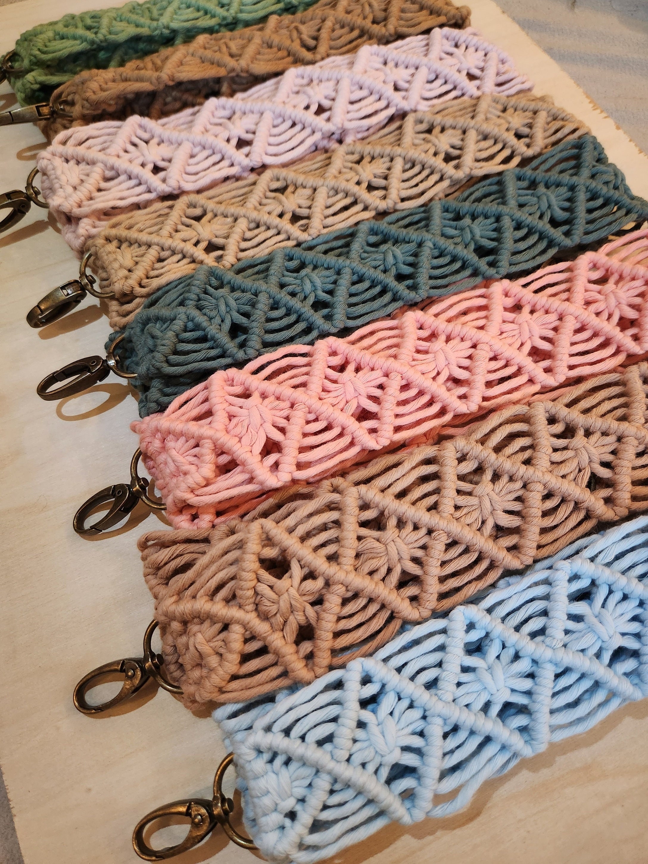 Macrame bag strap