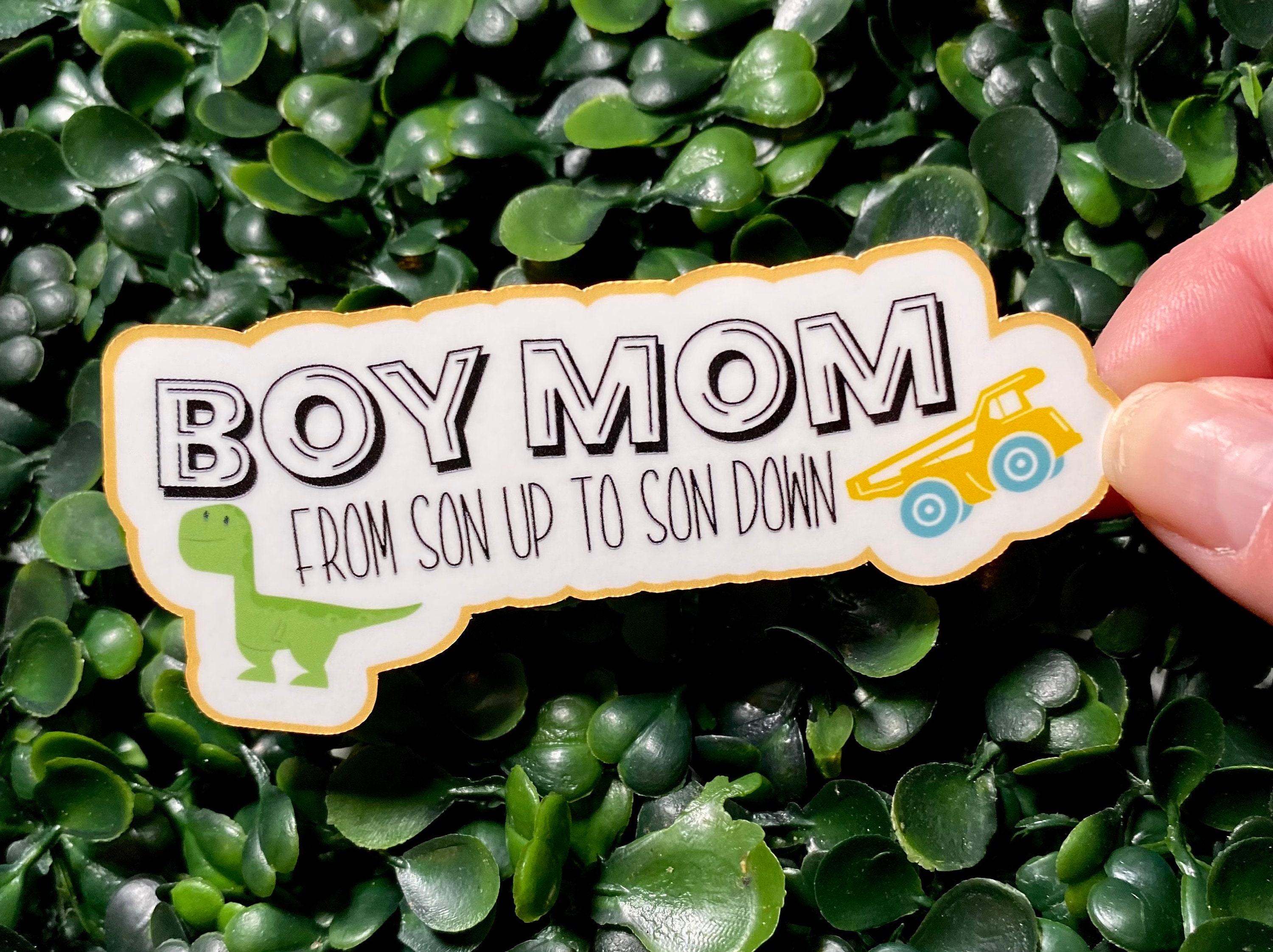 Boy Mom From Son up to Son Down Sticker Boy Mom Sticker Etsy