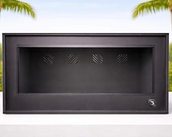 36x18x18 PVC Reptile Enclosure | Tempered Glass Snake Lizard Tank Habitat