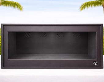 4x2x2 PVC Reptile Enclosure | Large Snake Lizard Tank, Stackable Habitat