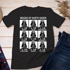 Moods of online darth vader t-shirt