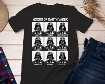 Moods of darth vader t-shirt cheap