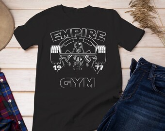 Empire Gym Mens Darth Vader Shirt | Unisex StarWars Shirt | Nerd Geek Top | Star Wars Themed Shirt