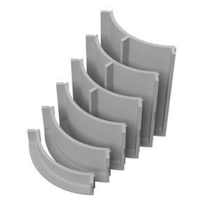 3D-filer | Formhuvudcylinderlåda STL-paket för silikonformtillverkare | Återanvändbar formram | Silikonkonstverktyg bild 4