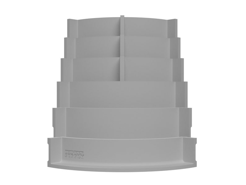 3D-filer | Formhuvudcylinderlåda STL-paket för silikonformtillverkare | Återanvändbar formram | Silikonkonstverktyg bild 3