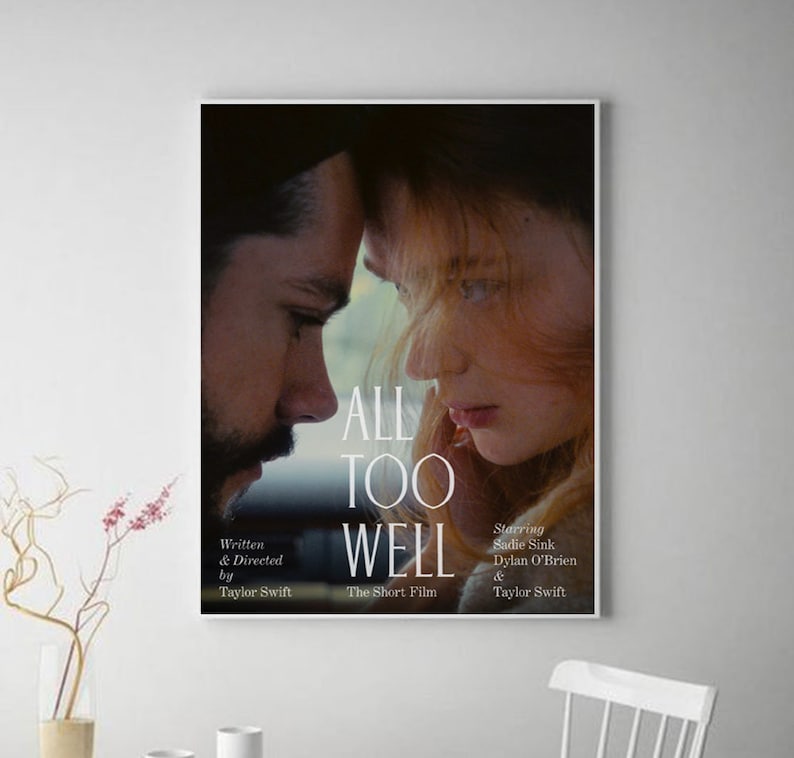 All Too Well FILM Poster Home Decor Etsy Canada
