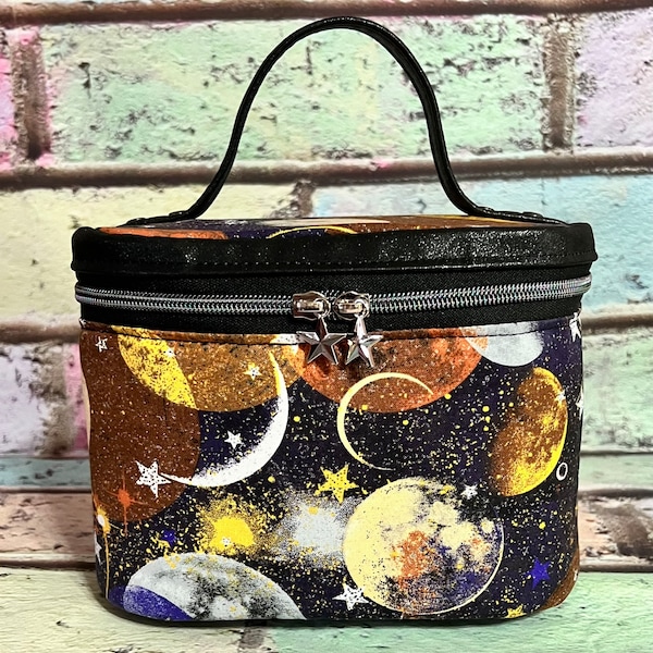 NEW* Cosmic Universe Teresita Train Case Cosmetic Bag Mystical Handbag