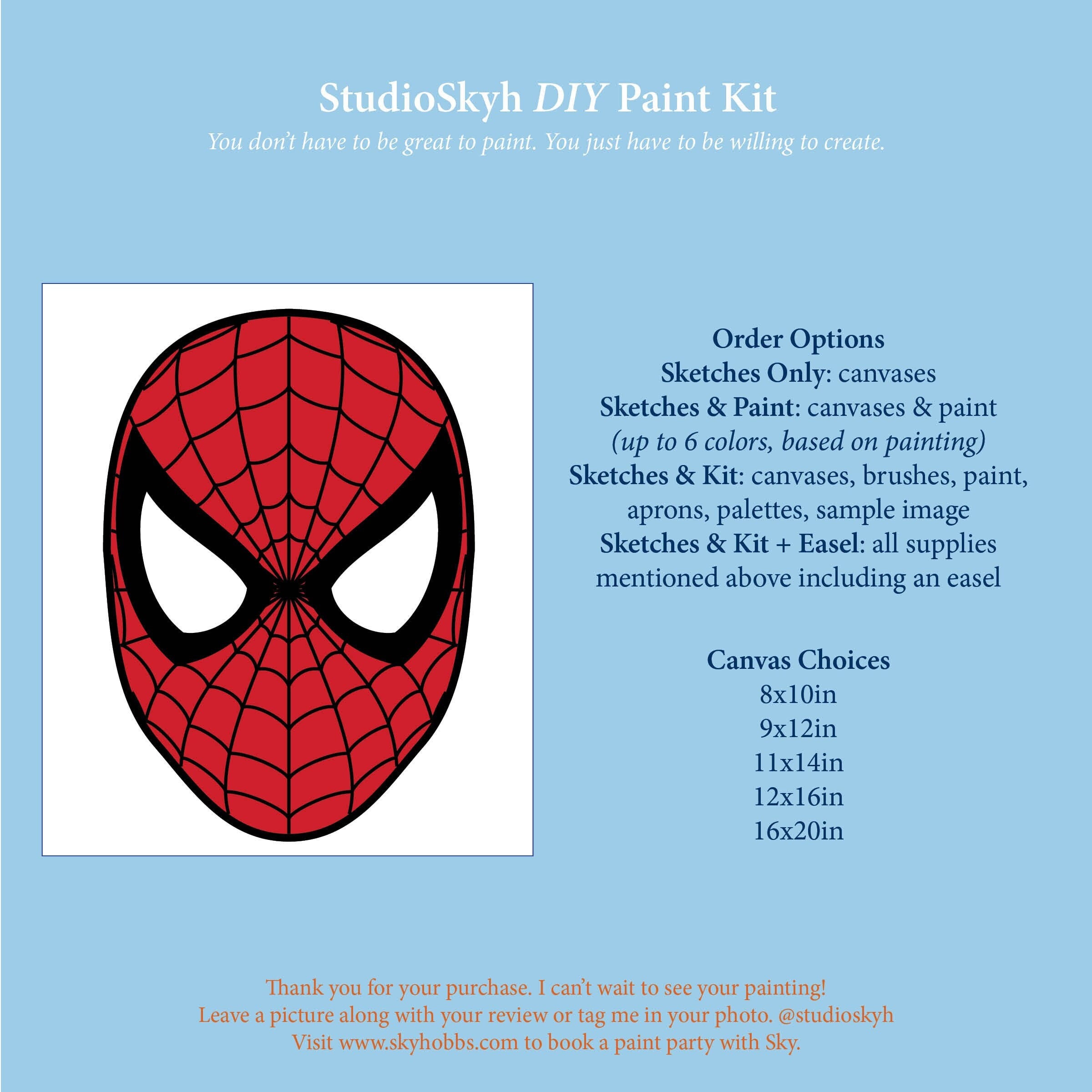Bulk Order of 20 Pre Drawn Canvases,kids Paint Party Activity,art