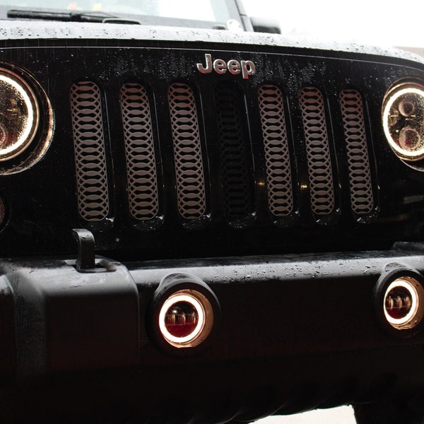 Jeep Wrangler Grill Kit Custom