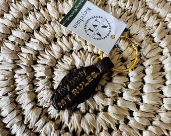 My Body My Rules Keychain