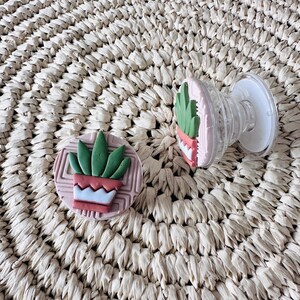Boho Potted Plant Phone Grip