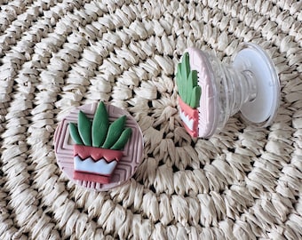Boho Potted Plant Phone Grip