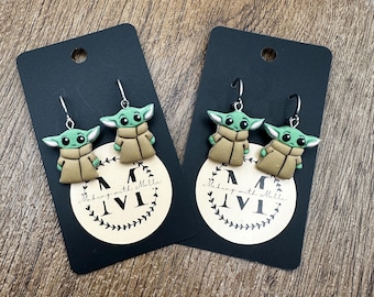 Cute Star Wars Grogu Inspired Jewelry