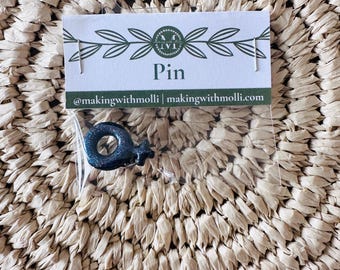 Female Symbol Pin