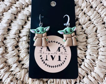 Cute Star Wars Grogu Inspired Jewelry