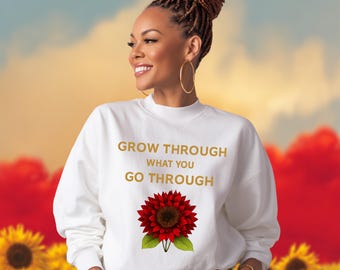 Sunflower PNG | Motivational Shirt Design, Sublimation & DTF (Digital Download)