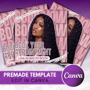 Book Your Appointment Flyer - Appointments Available - Editable Appointments Flyer - Social Media Branding - Social Media Flyer - Book Now
