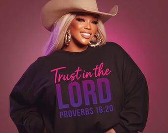 Proverbs 16:20 PNG | Christian Shirt Design (Digital Download)
