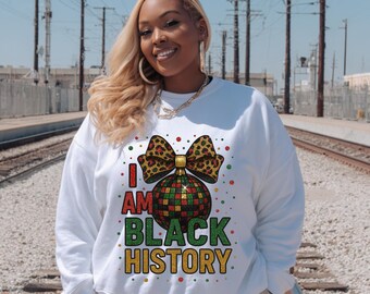 Black History PNG | Kente Disco Ball, Leopard Bow (Digital Download)