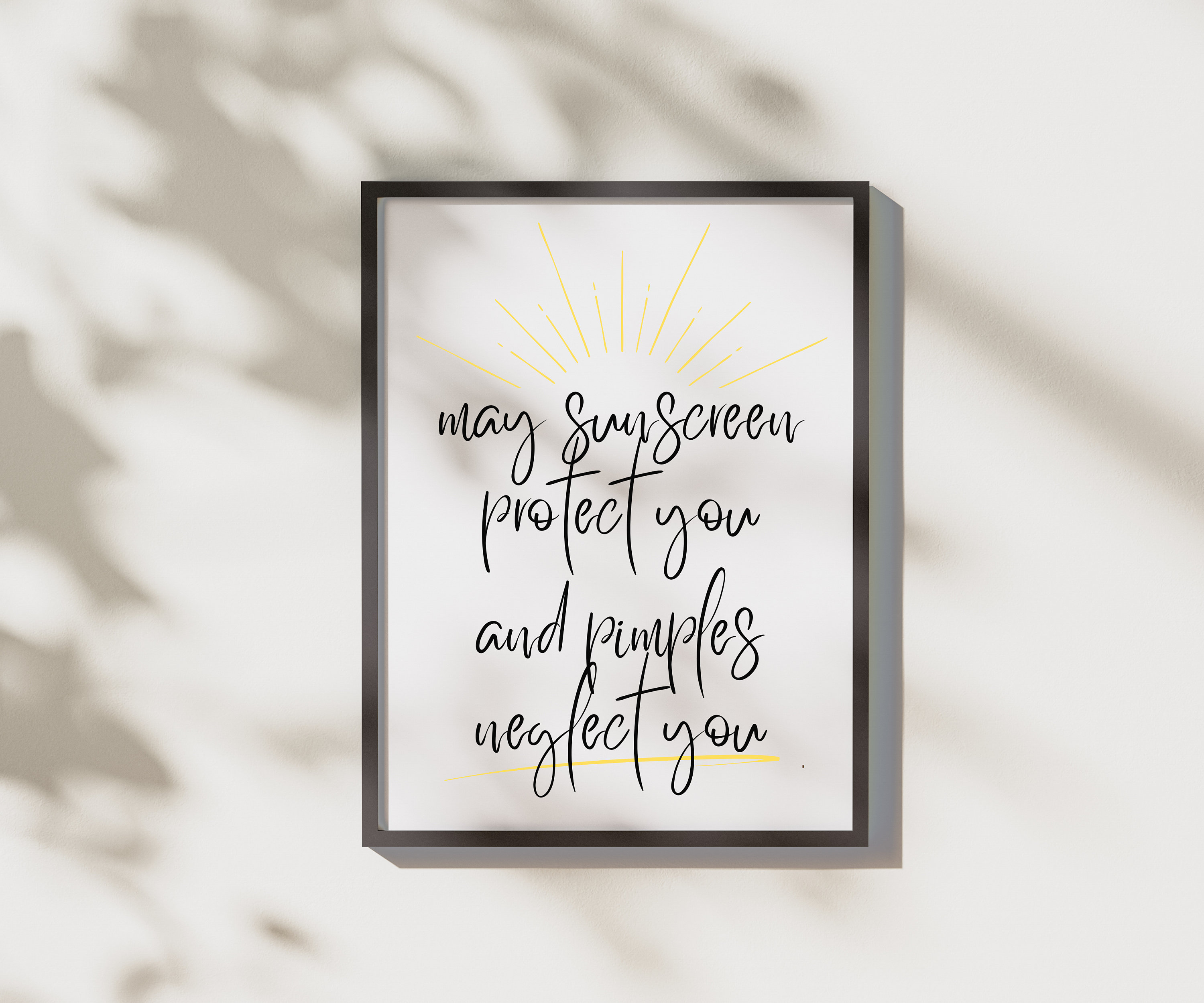Sunscreen Quotes - Etsy, image size:3000x2500