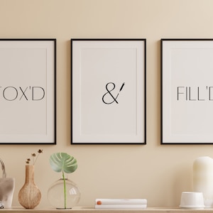 Botox Art, Botox and Filler Wall Art, Tox&#39;d & Fill&#39;d, Poster for Botox, Digital Art, Digital Download, Office Wall Art, Botox Party
