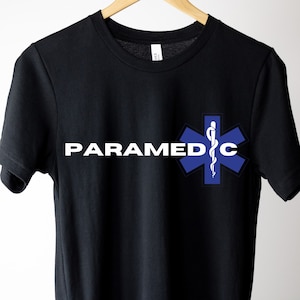Paramedic Shirt, Gift for Paramedic, Paramedic Design, Paramedic LOGO, EMT Shirt, Ambulance Shirt, Shirt for her, Shirt for Him, Unisex Tee