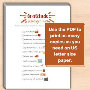 Use the PDF to print as many copies as you need on US letter size paper.