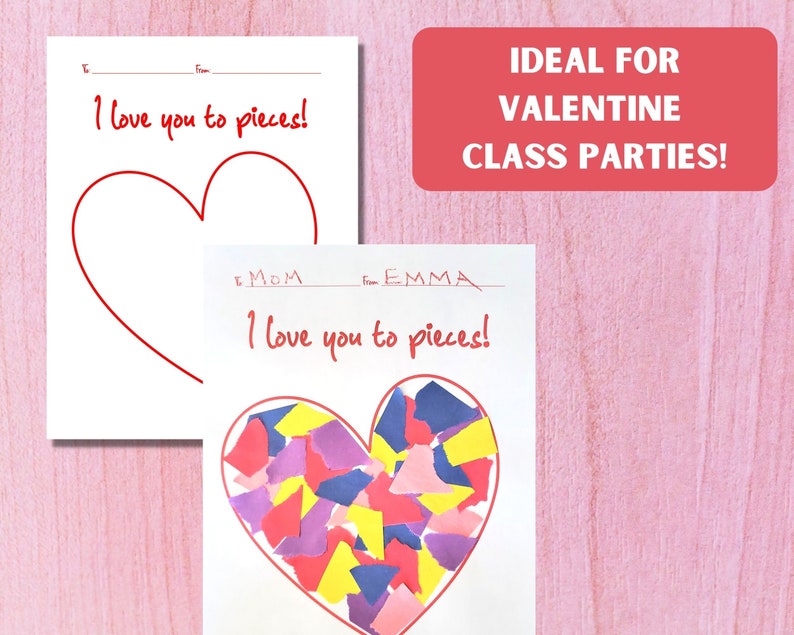 Easy Valentine Craft for Young Children Valentine's Day image 6
