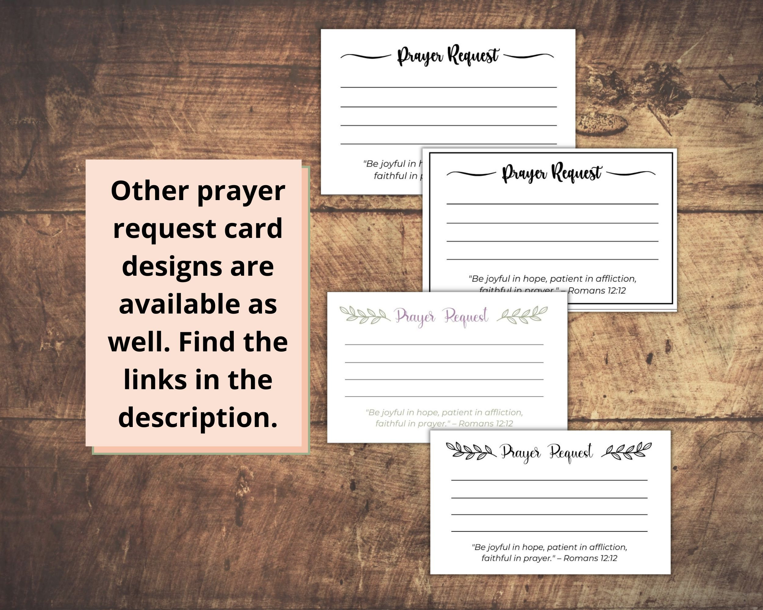 The Printable Prayer Request Cards Template You'Ve Been Waiting For - z5u71xi
