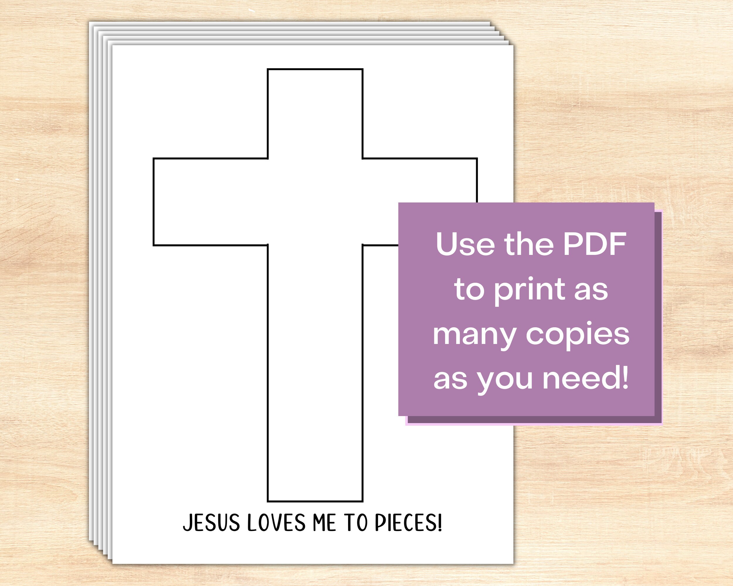 Easy Easter Cross Craft for Kids Toddler Craft Kindergarten - Etsy