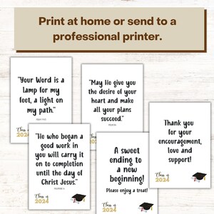 Printable Graduation Decoration Bundle Christian Graduation Decorations ...