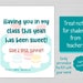 Printable End of Year Student Gift From Teacher | Teacher End of Year ...
