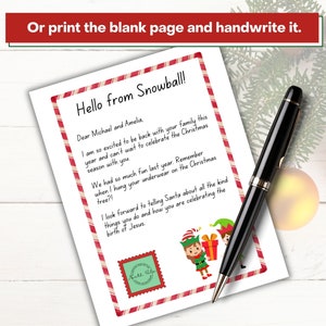 You can also print the page without text and handwrite it.