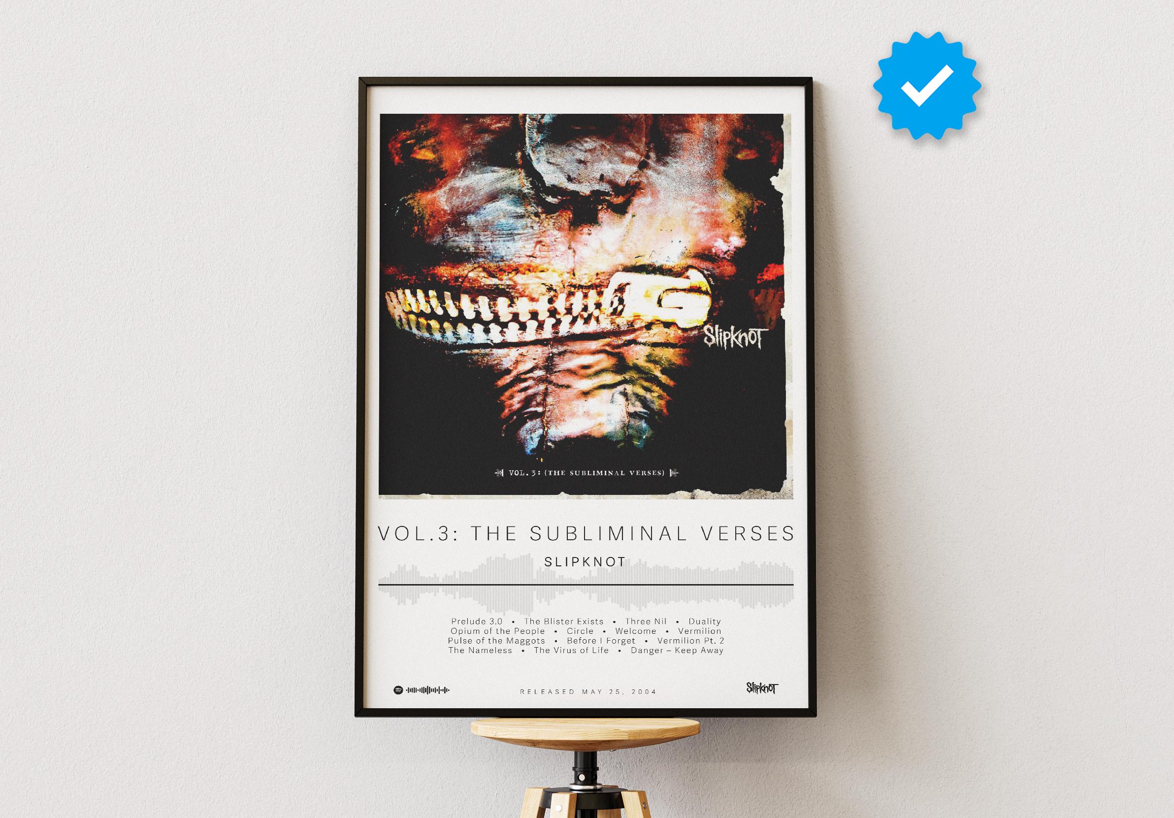 Slipknot poster - Etsy 日本