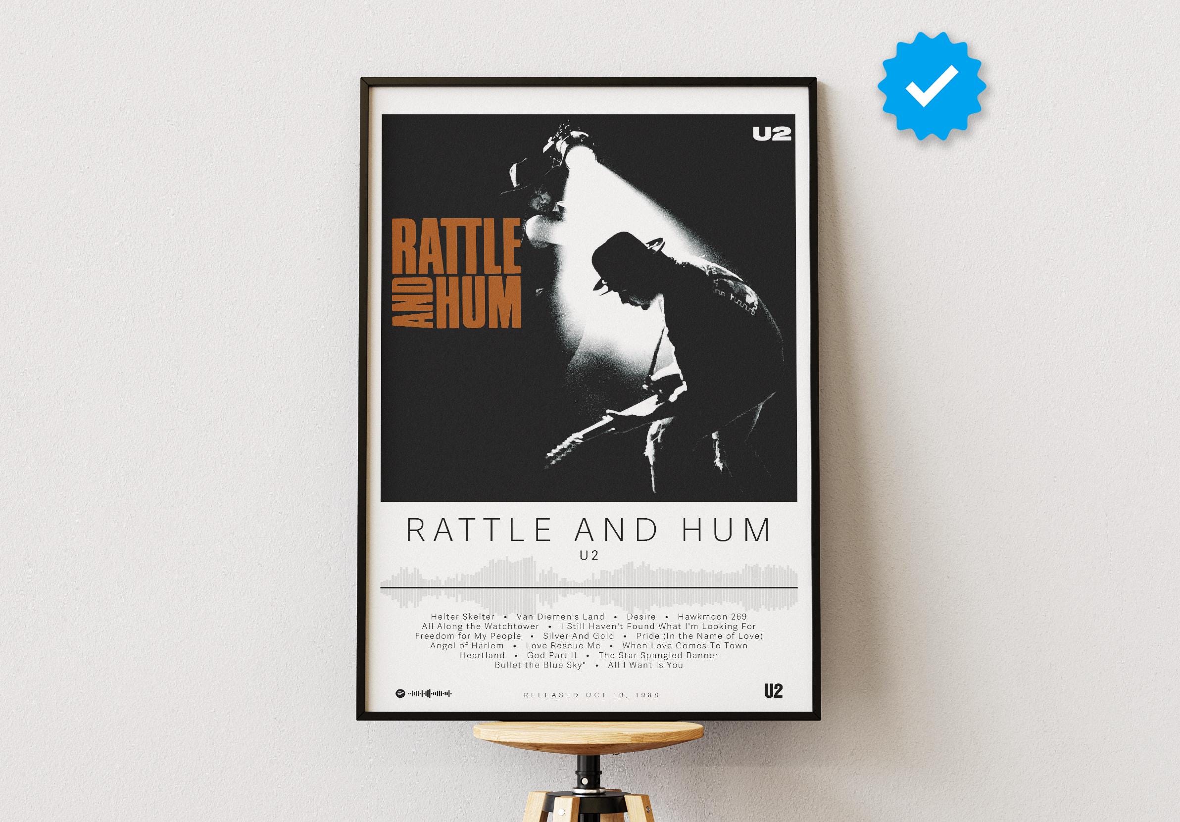 U2 poster - Etsy 日本