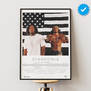 Outkast Poster | Poster | Album Poster Drucke | Wanddekor Poster | Album-Cover | Rap Musik Poster