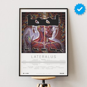 Tool Poster | Lateralus Poster | Album Poster Prints | Wall Decor Posters | Album Cover | Rock Music Poster