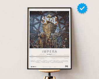 Ghost Poster | Impera Poster | Album Poster Prints | Wall Decor Posters | Album Cover | Metal Music Poster