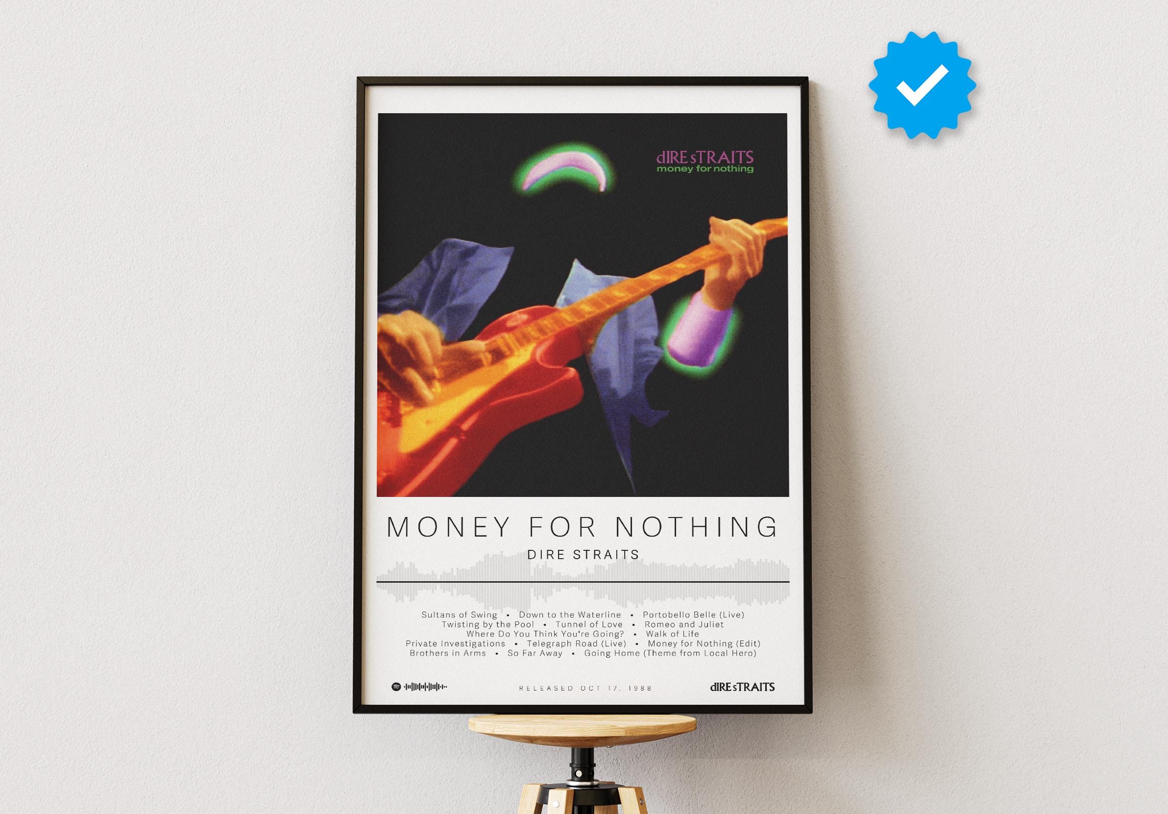 Dire Straits Poster - Etsy