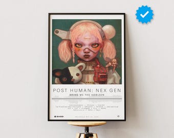 Bring Me the Horizon Poster | POST HUMAN: Nex Gen Poster | Rock
